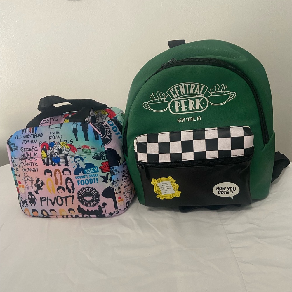 Friends TV Series Backpack AND Lunch bag